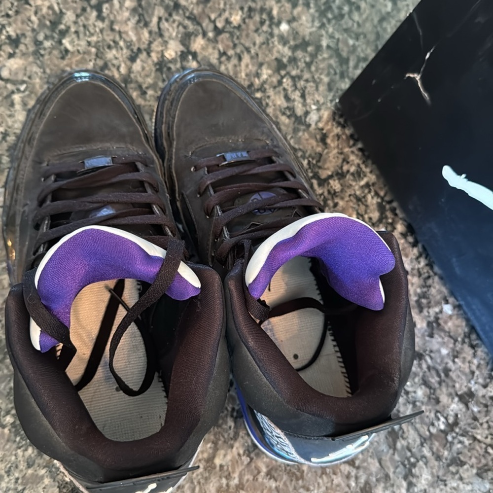 Air Jordan son of mars grape ice Black and Purple Sneakers vintage 11 - Picture 7 of 13